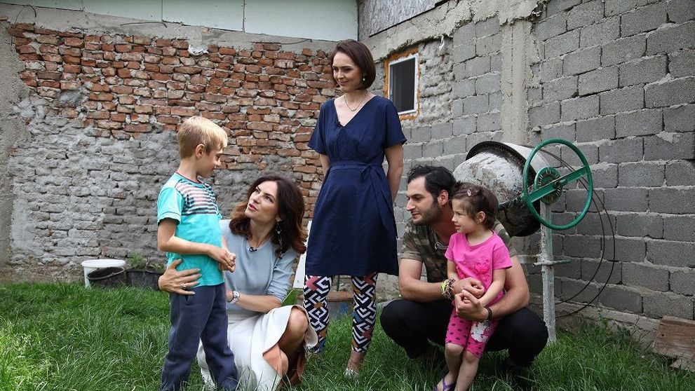 Echipa Visuri la cheie a dus mai departe visul lui Costi de a oferi familiei o locuinta perfecta