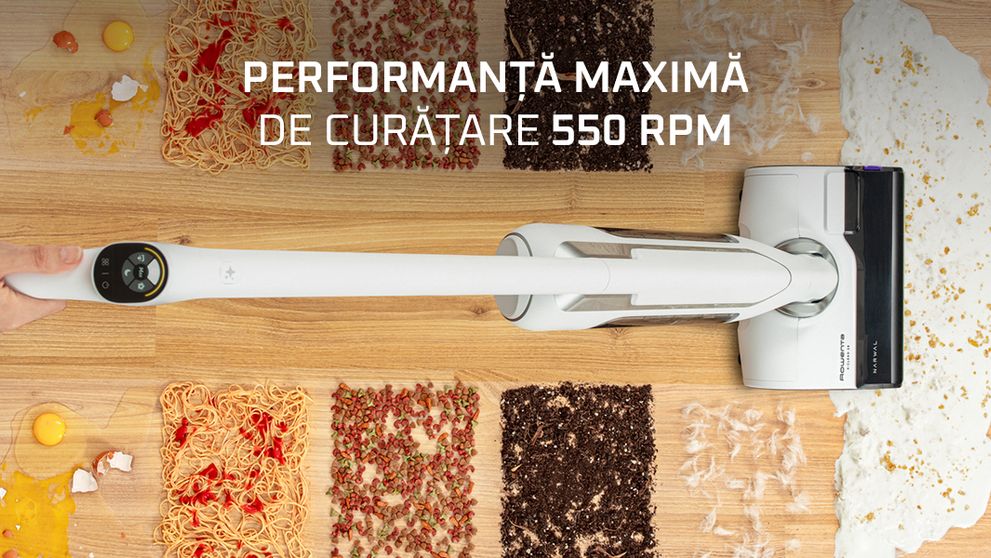 (P) Aspirator vertical cu spălare: soluția perfectă pentru curățenie eficientă pe podele dure