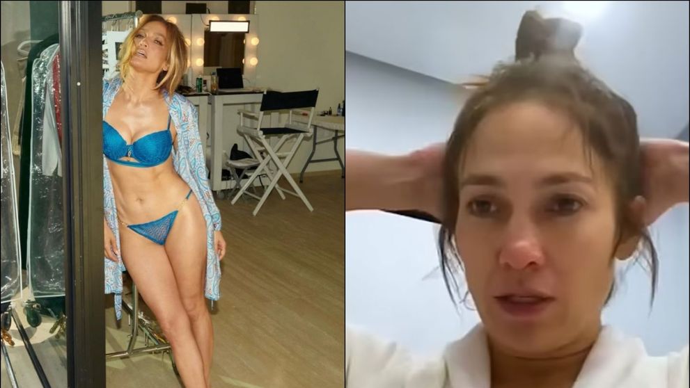 Diferență ca de la cer la pământ. J Lo arată total diferit în pozele paparazzilor față de cele de pe Instagram