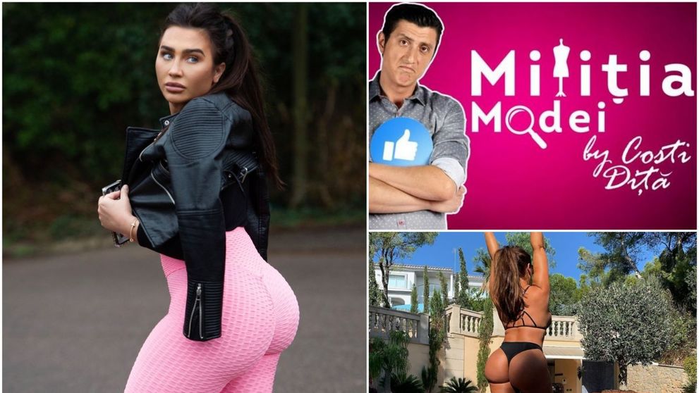 Miliția Modei. Costi Diță despre „Kim Kardashian a Angliei”: Îți da senzația de balon umplut cu apă
