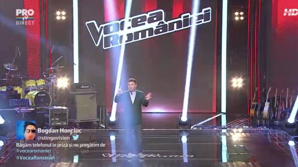 Utilizatorii Twitter au mentionat contul oficial #vocearomaniei de 7.000 de ori