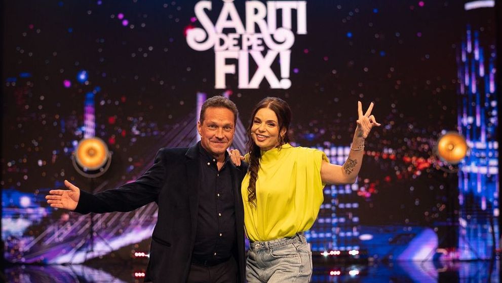 Cătălina Grama și George Ivașcu vin cu umor și chef de distracție în cel mai nebun show de divertisment, „Săriți de pe Fix”