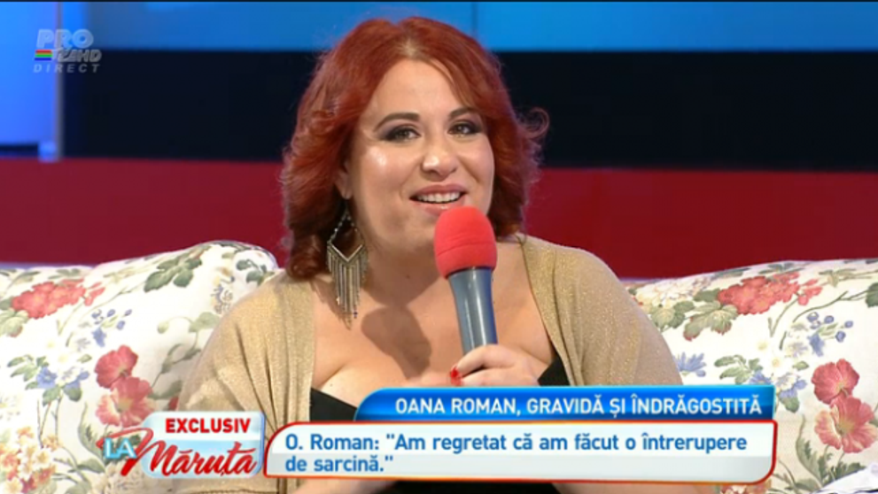 Si-a anuntat sarcina in exclusivitate 