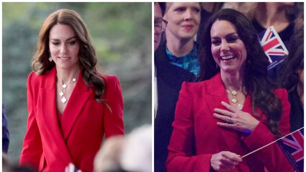 Kate Middleton, spectaculoasă la concertul oficial de la încoronarea Printului Charles. Cum arată ținuta ei