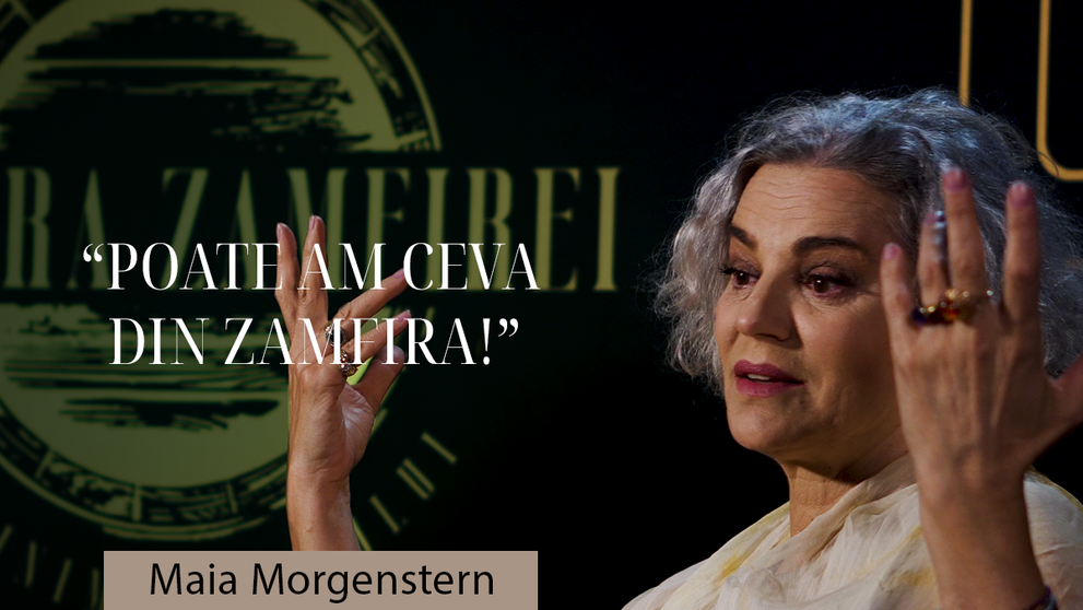 (P) Maia Morgenstern aduce la viață personajul mistic Zamfira de la Distileria Măgura Zamfirei