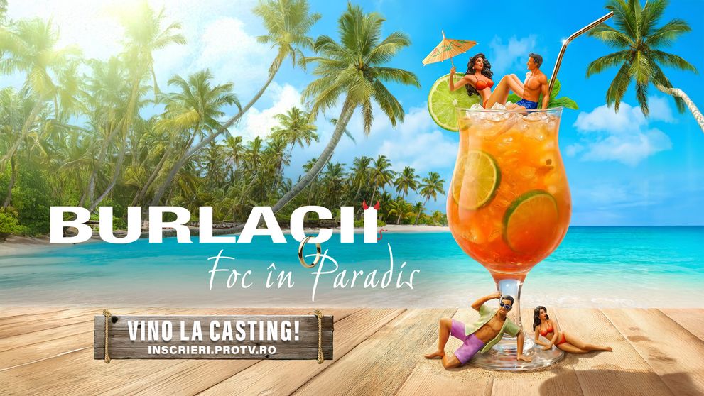 VOYO și PRO TV aduc în România formatul fenomen ”Burlacii: Foc în Paradis” - reality show-ul unde iubirea, tentația și drama rescriu regulile jocului