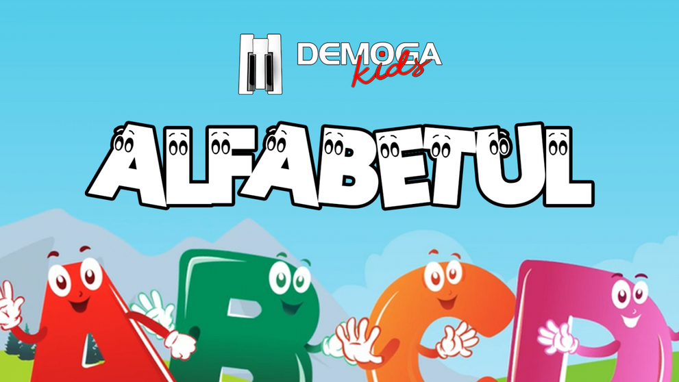 Marius Moga promovează educația prin distracție: DeMoga Kids lansează cântecul “Alfabetul”.