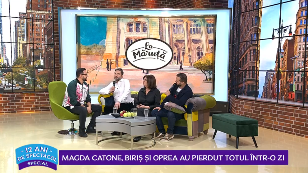 VIDEO Magda Catone, Silviu Biriș și Răzvan Oprea au pierdut totul într-o zi