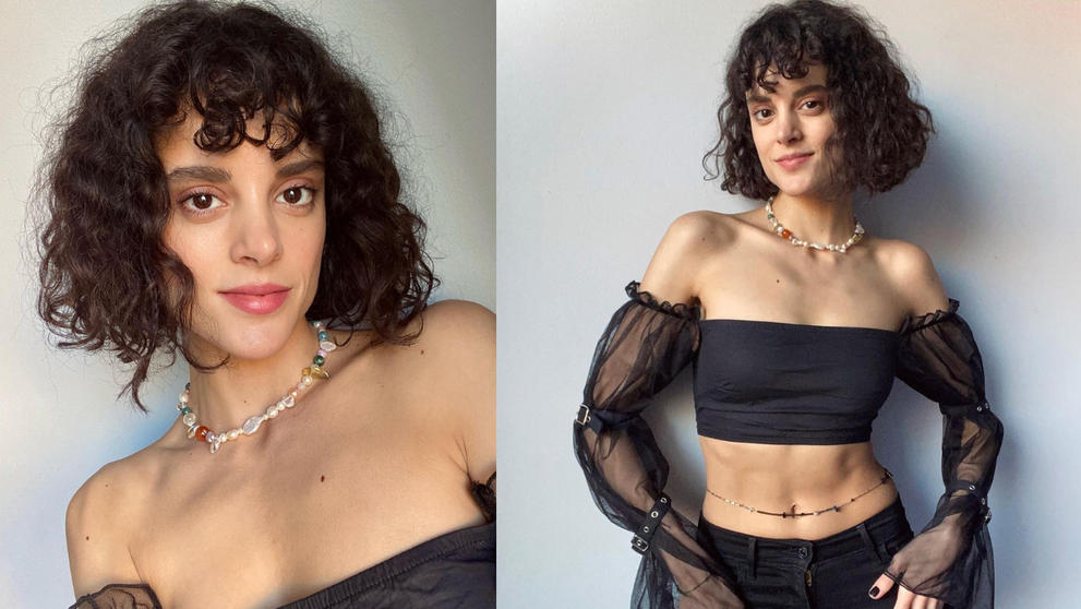 Diana Sar, un colier uman în cea mai recentă ședință foto. „Cât de frumoasă ești”