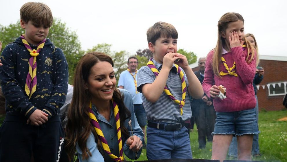 Porecla adorabilă primită de Prințul Louis de la mama sa. Cum își alintă Kate Middleton mezinul