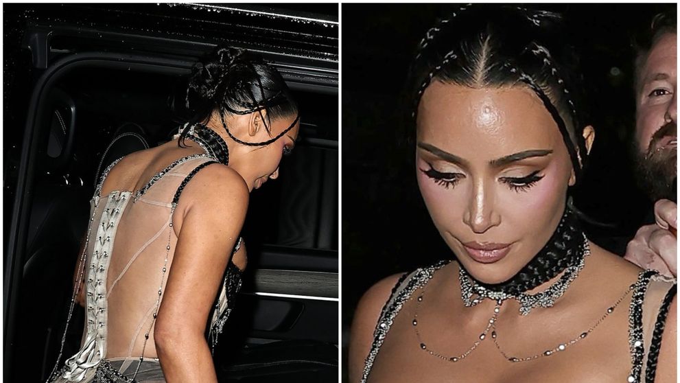Și paparazzii au roșit când au văzut-o! Ținuta minusculă și transparentă pe care Kim Kardashian a ales-o pentru ziua ei