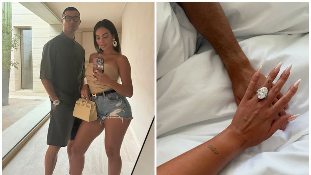 Ronaldo a cerut-o în sfârșit pe Georgina! Cum arată inelul colosal de logodnă care costă cât un palat