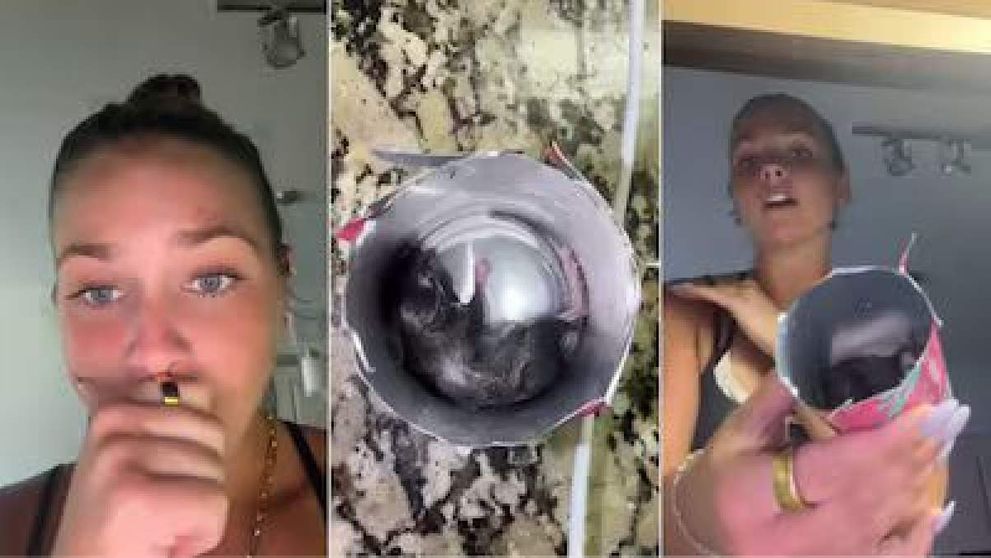 O tânără a găsit un șoarece mort într-o doză de energizant! Și-a dat seama după ce a apucat să bea jumătate din băutură: „O să te îmbolnăvească de hantavirus...”