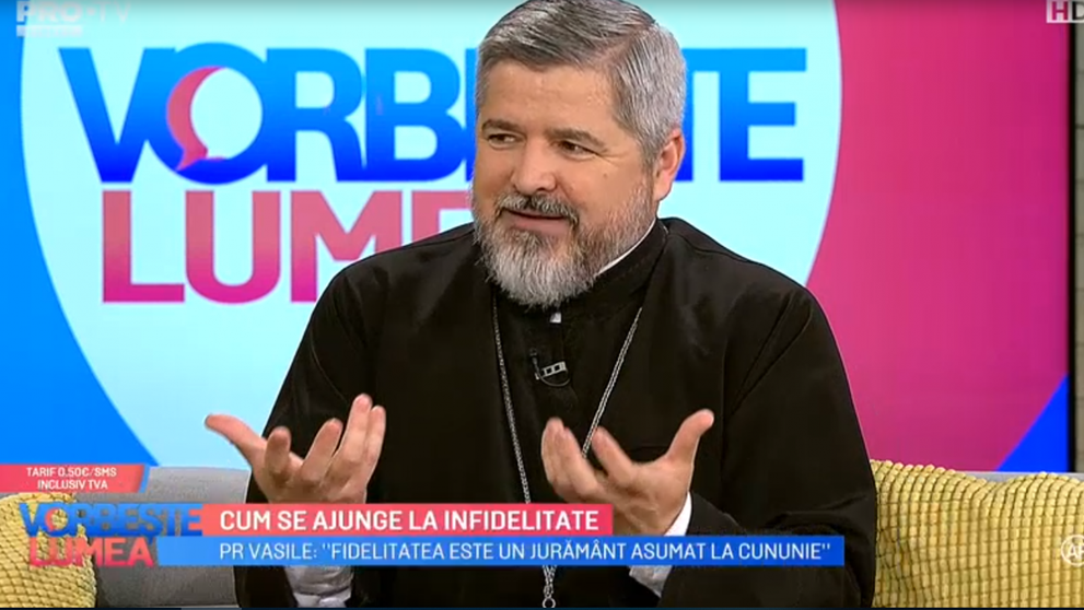 VIDEO Cum se ajunge la infidelitate. Ce ne spune părintele Vasile Ioana