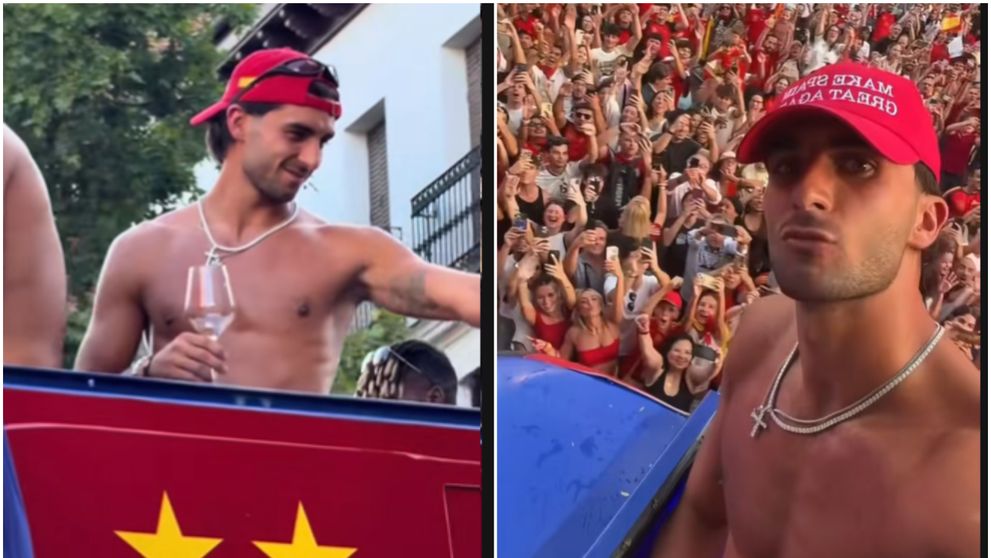 Golul din finală l-a făcut erou, imaginile din autocar la bustul gol l-au transformat în cel mai dorit fotbalist! Ferran Torres a înnebunit internetul după parada campionilor mondiali