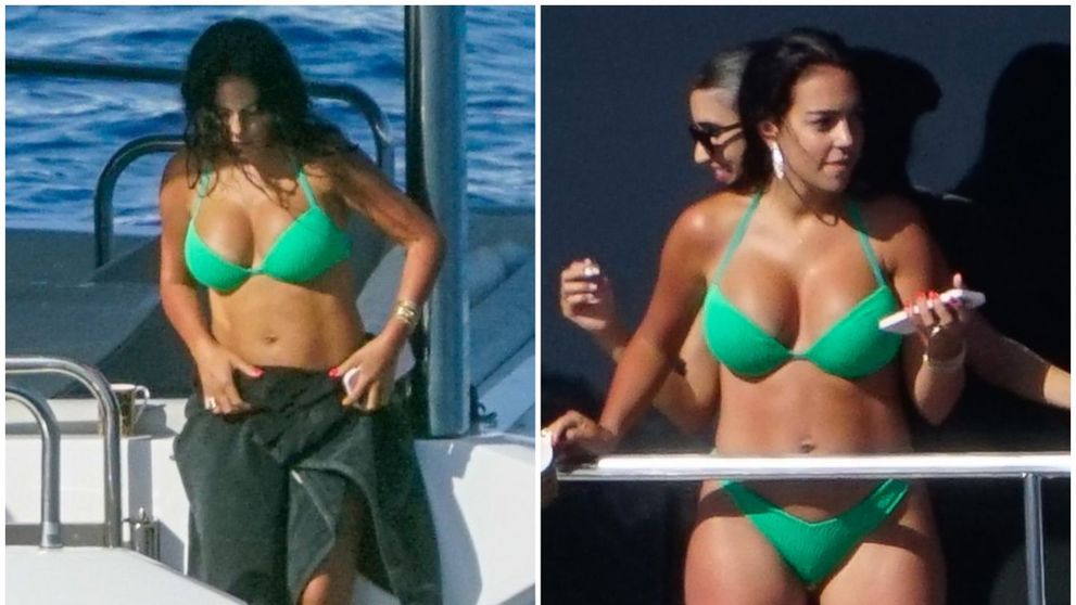 Georgina Rodriguez, apariție demnă de Baywatch pe un yacht de lux. În ce ipostaze au surprins-o paparazzii