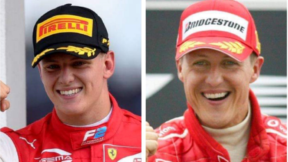 Cât de bine seamănă Mick Schumacher cu tatăl său! Tânărul calcă pe urmele legendarului pilot