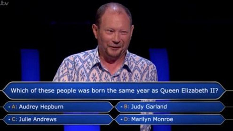Șoc la ”Who Wants To Be A Millionaire”. A refuzat o întrebare ”ușoară” de un milion de lire sterline