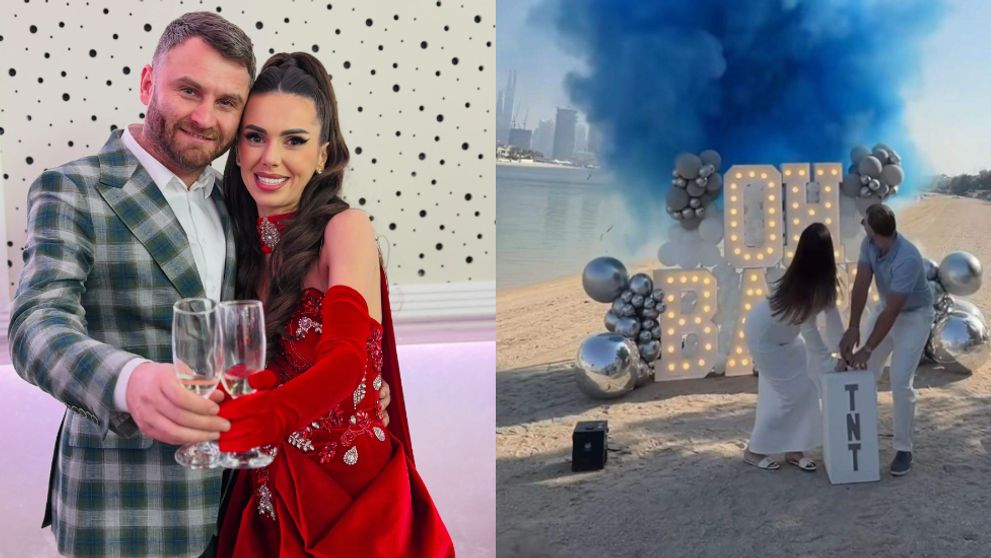 Familia Georgianei Lobonț se mărește. Artista și soțul ei au participat la un gender reveal pe plajă, în Dubai: „Am aflat”
