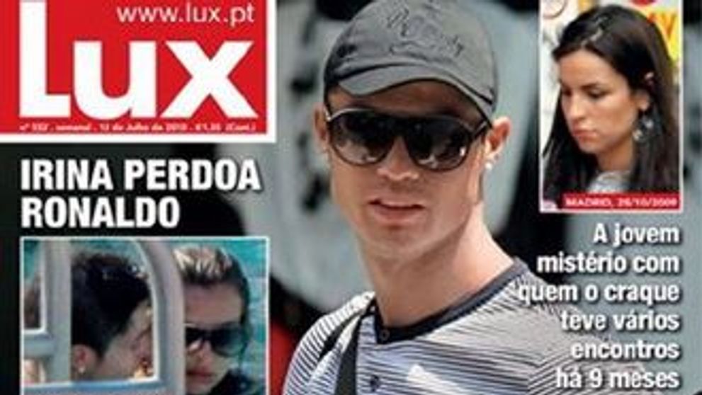 Mama copilului lui Cristiano Ronaldo, in revista portugheza “Lux”!