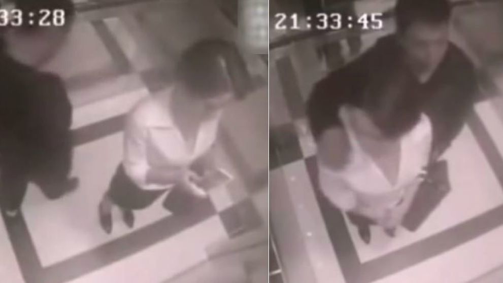 Un barbat a fost batut mar, in lift, de femeia pe care a incercat sa o hartuiasca