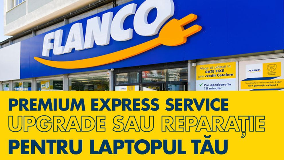 (P) OnLaptop și Flanco dau startul unui parteneriat inovator, punând la dispoziție servicii de reparații laptop la îndemâna tuturor în România