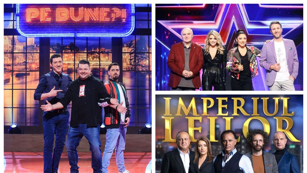 Telespectatorii au încheiat ultima săptămână a iernii cu PRO TV! Postul a fost lider detașat de audiență în prime time