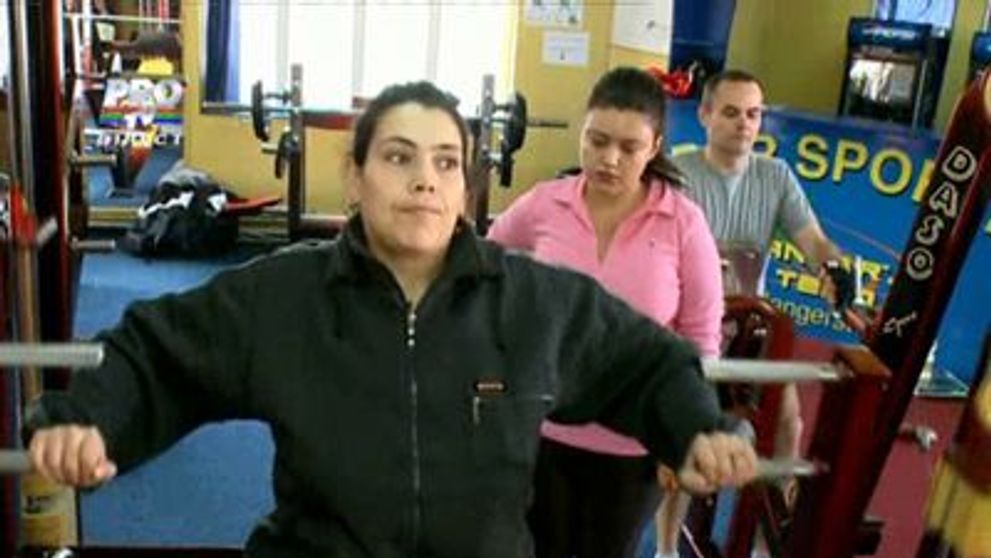 Ioana Tufar incearca sa slabeasca alaturi de antrenorul Nicoletei Luciu!