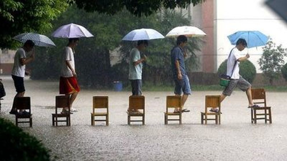 Imaginea zilei: Inundatii in China