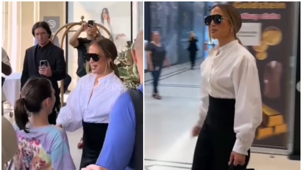 Jennifer Lopez a îmbrățișat o fetiță înainte de a părăsi hotelul din București. Cum au comentat fanii gestul vedetei