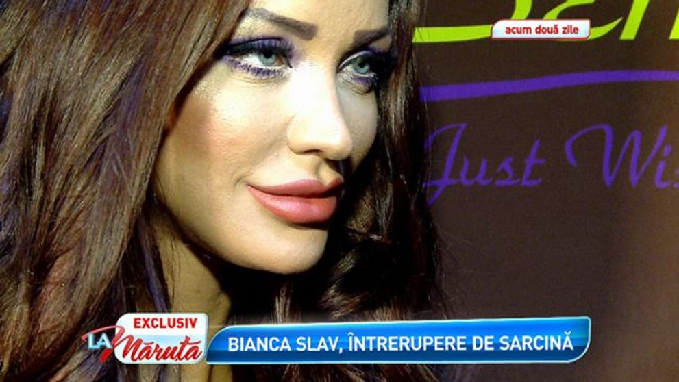 Primele declaratii ale Biancai despre intreruperea de sarcina: 