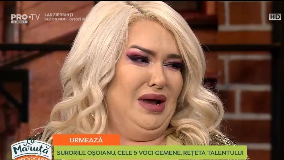 Viorica de la Clejani, în lacrimi 