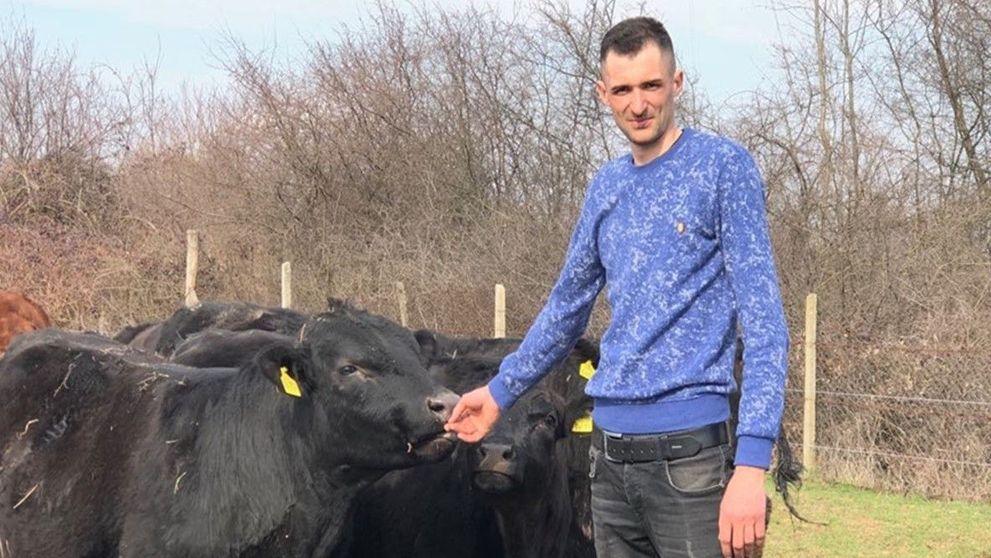Fermierul Alin Bobina cauta la Gospodar fara pereche femeia care sa iubeasca viata la tara