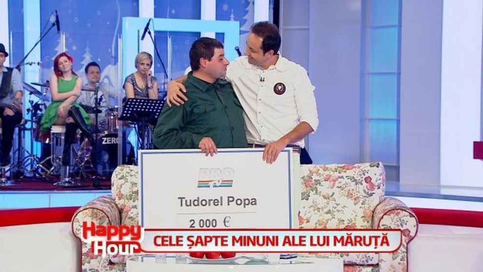 Catalin Maruta a facut tot posibilul sa il ajute pe Tudorel Popa. Cum a reusit sa stranga banii pentru el si cat de fericit este acum fostul concurent de la 