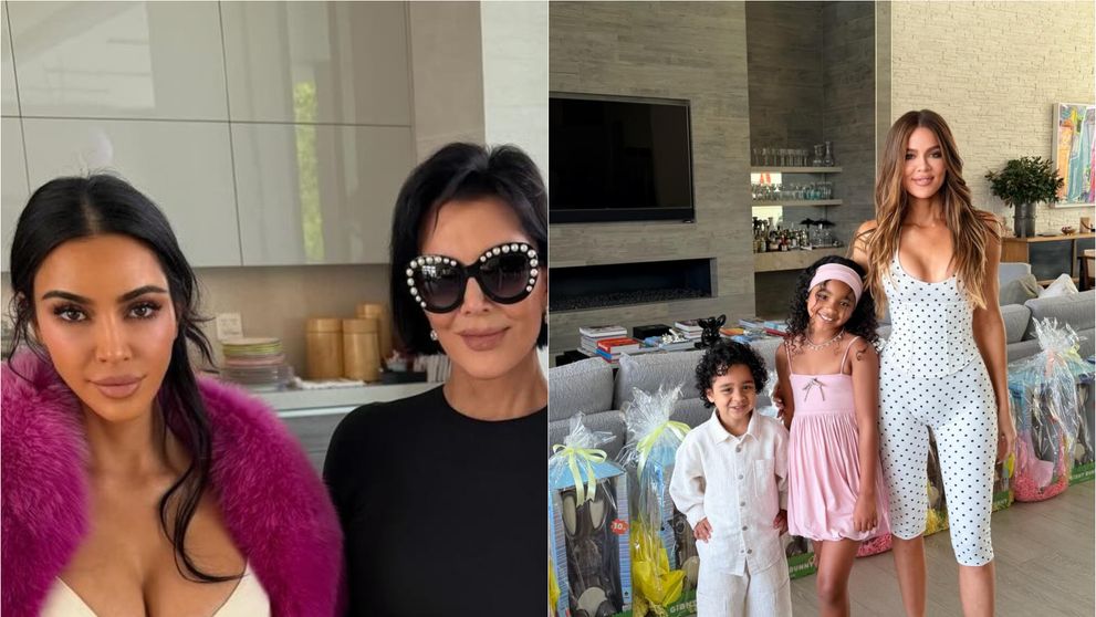 Coșuri gigant, ouă de ciocolată de 5 kg și flori cât pentru trei nunți. Surorile Kardashian, ridiculizate pentru opulență și ținutele purtate de Paște