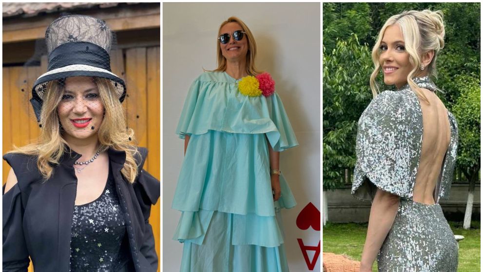 Cele mai spectaculoase ținute de la nunta Roxanei Hulpe. Cum s-au îmbrăcat Andreea Esca și nașa Andreea Ibacka