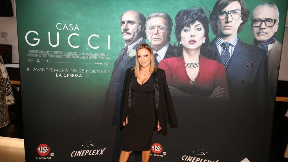 Dana Săvuică, Andreea Antonescu și Andreea Raicu, printre vedetele care au văzut în avanpremieră „Casa Gucci”