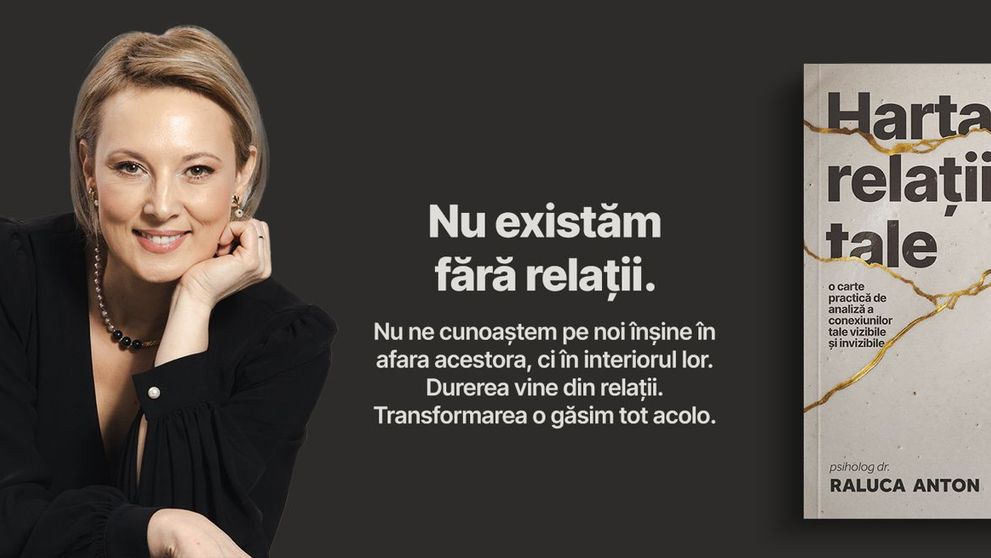 La cererea publicului, una dintre cele mai iubite voci ale psihologiei din România,  Psih. Dr. Raluca Anton pornește în turneul național „Relațiile: conexiuni vizibile și invizibile”, în 9 orașe din România