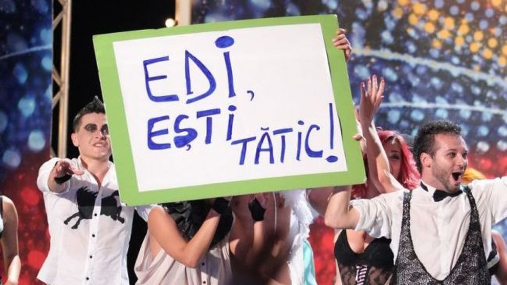 Edi Stancu a aflat ca va fi tata pe scena de la 