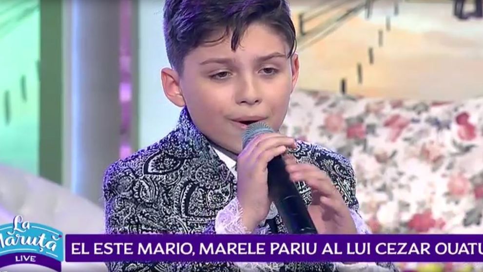VIDEO El este Mario, copilul cu voce de aur care l-a impresionat pe Cezar Oatu