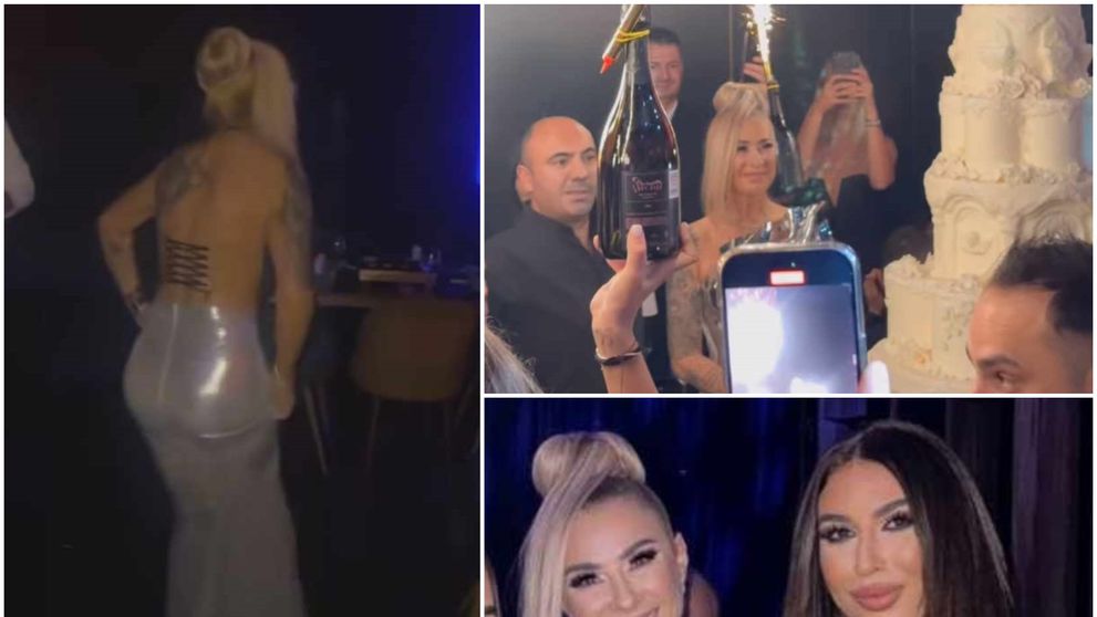Anamaria Prodan, ca o regină de ziua ei. Imagini de la petrecerea opulentă: i s-a cântat imnul Champions League în loc de “La mulți ani!”