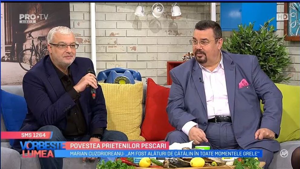 VIDEO Cătălin Crișan și Marian Cuzdrioreanu, povestea prietenilor pescari