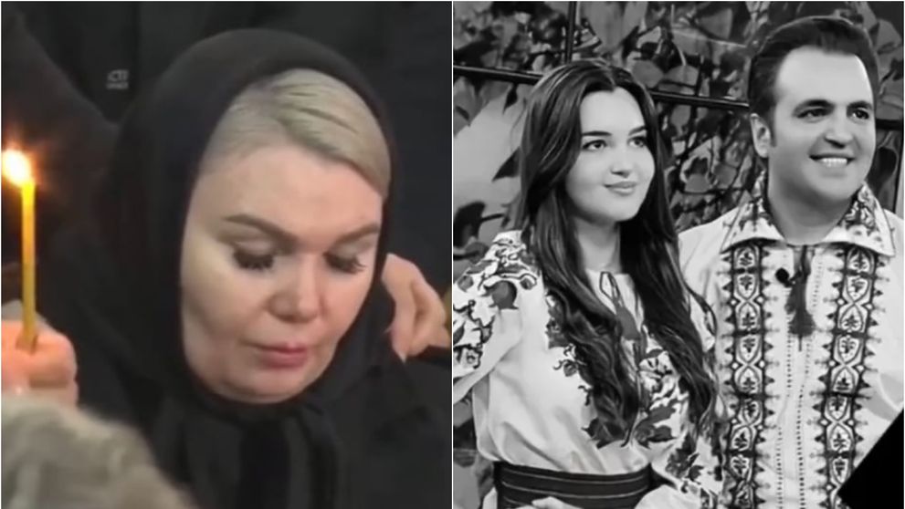 Scene greu de privit de la înmormântarea Andreei Cuciuc! Igor Cuciuc și soția sa aproape au căzut din picioare, înainte ca fiica lor să fie coborâtă în groapă. Imagini devastatoare