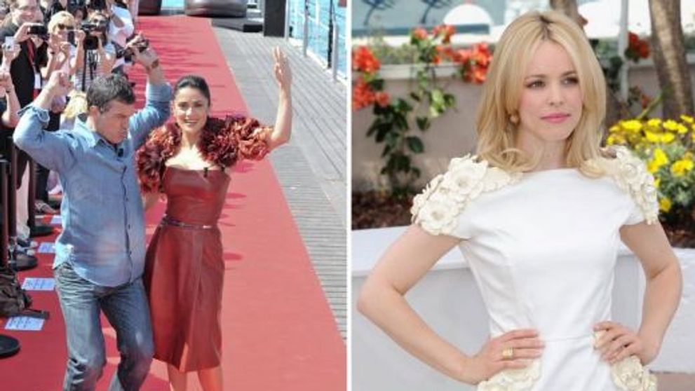 Banderas si Salma Hayek au facut show la Cannes! Vezi primele imagini! Cifra de afaceri de 200 de milioane € pentru festival!