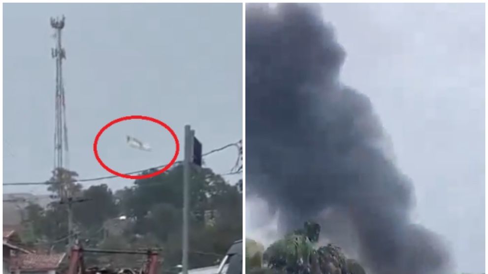 Momentul în care aeronava cu 62 de pasageri se prăbușește în Sao Paolo a fost filmat! Imaginile absolut șocante fac înconjurul internetului