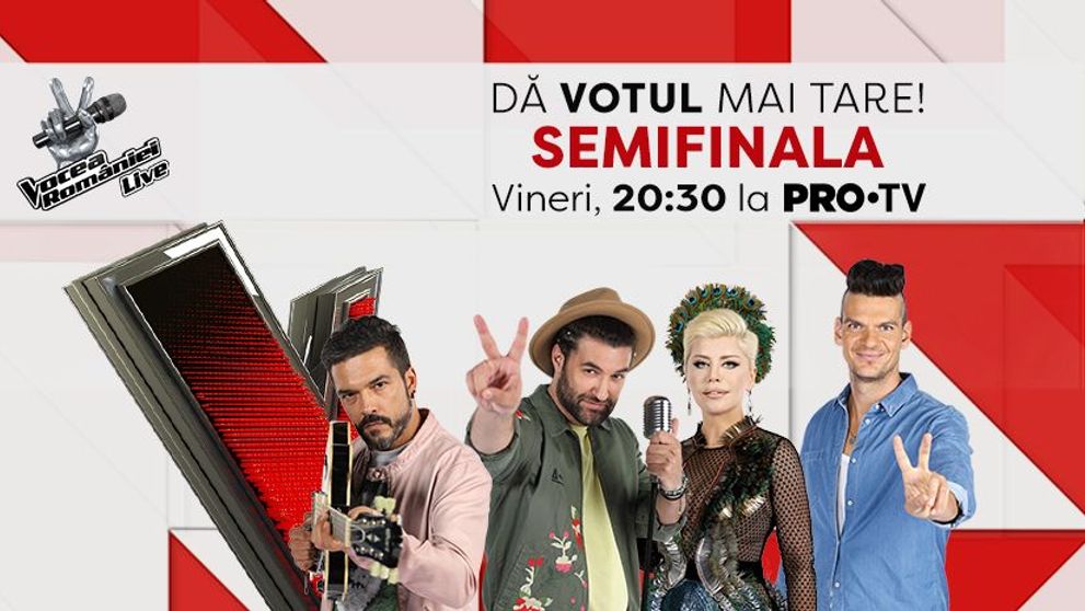 Afla aici cum iti poti sustine favoritii in SEMIFINALA Sezonului 7 Vocea Romaniei