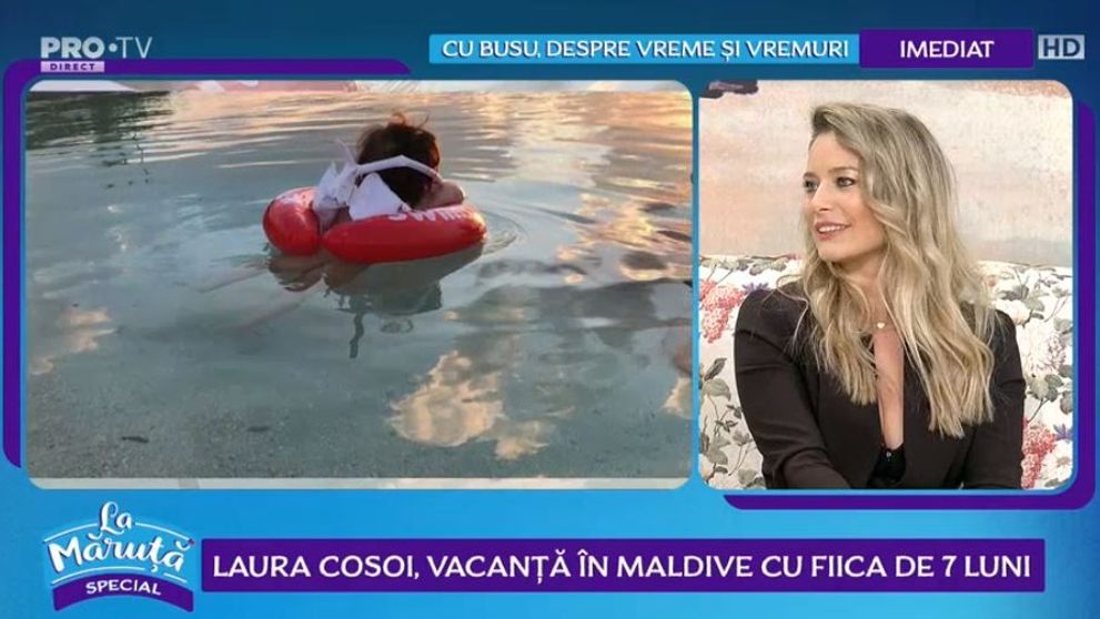 VIDEO Laura Cosoi, vacanță de vis în Maldive