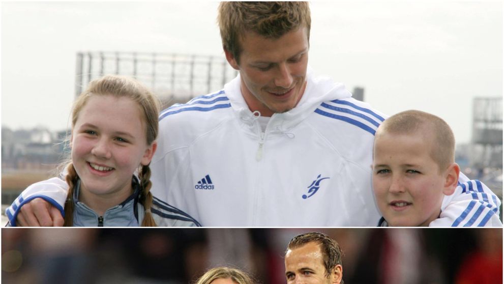 Destin incredibil: au crescut împreună și nu s-au mai despărțit niciodată! Povestea de dragoste dintre Harry Kane și soția lui începe într-o fotografie cu David Beckham