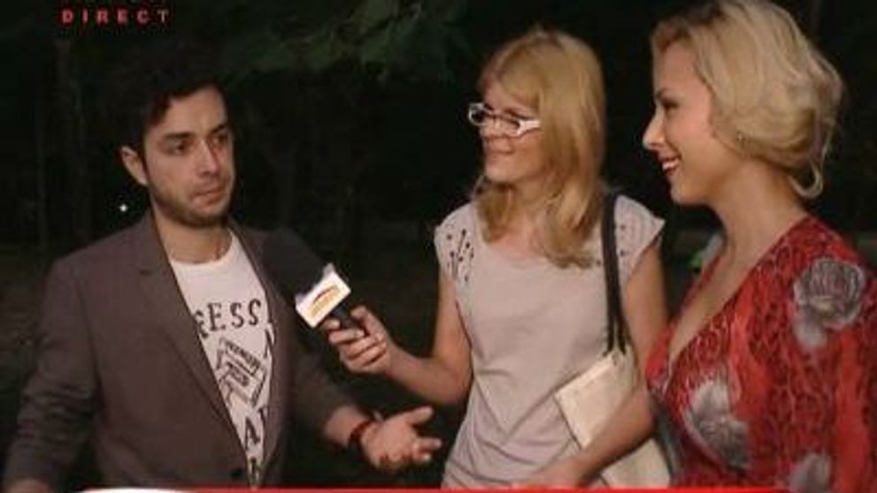 Iulia Vantur a iesit in oras cu mama soacra VIDEO