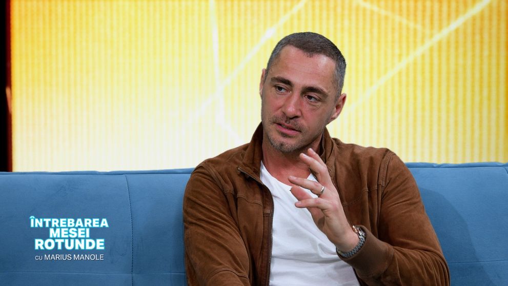 Vladimir Drăghia, la Întrebarea Mesei Rotunde: ”E foarte greu să o înșeli pe Alice, pentru că este una dintre cele mai frumoase femei ever”